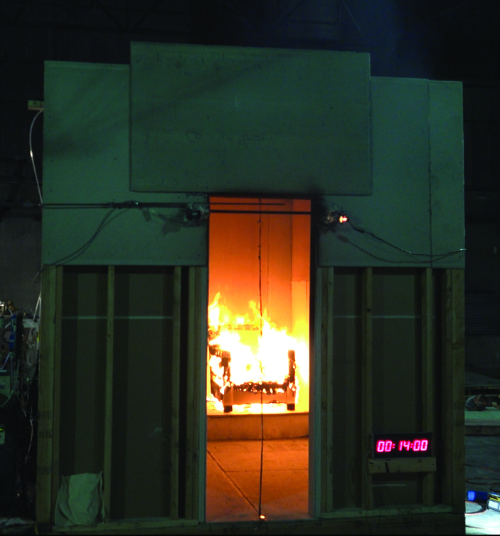 open flame testing