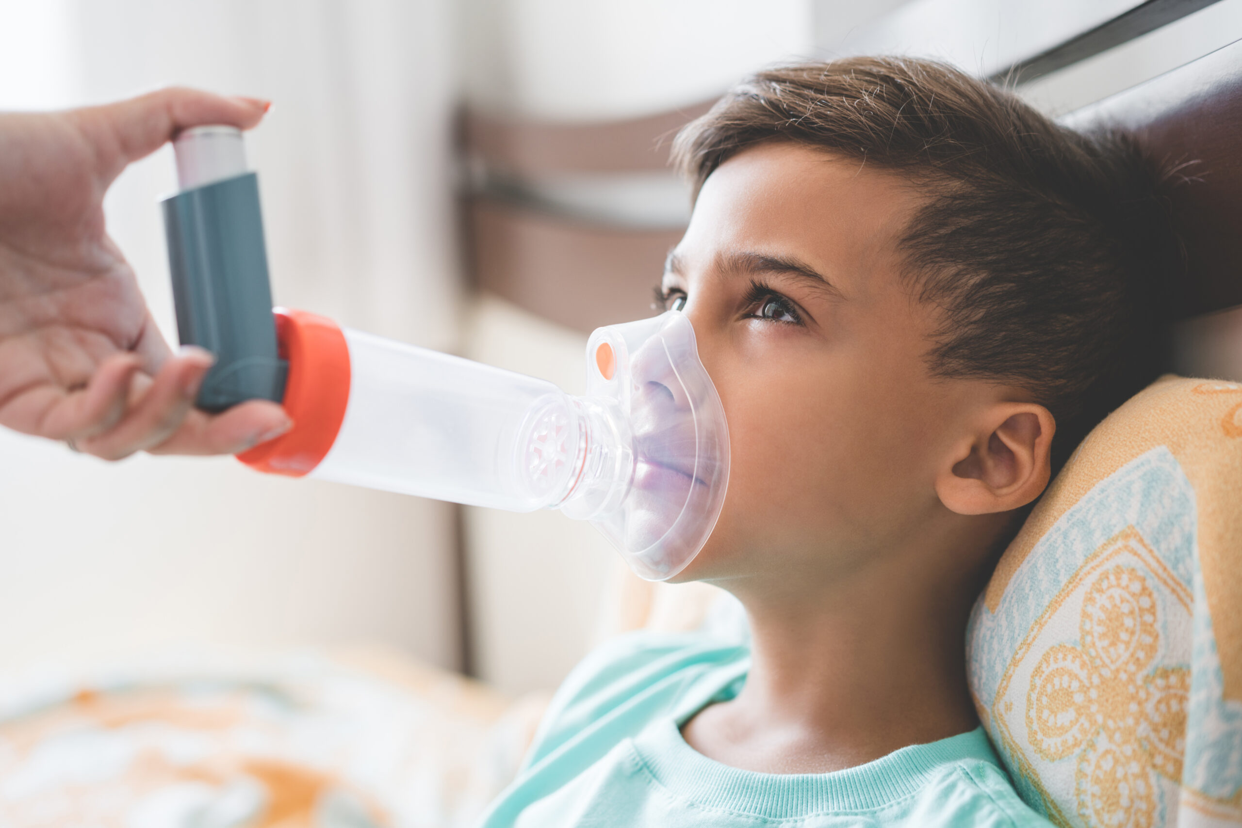 Child with asthma